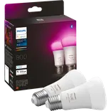 Philips Hue White and color ambiance dobbeltpakke E27 LED