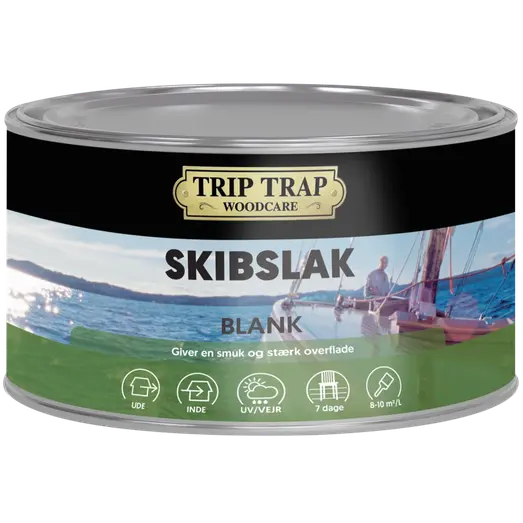 Trip Trap skibslak blank