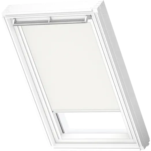 VELUX mørklægning manuel DKL MK08 hvid, 78 x 140 cm hvide skinner