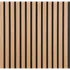 Fibrotech Quanti akustikpanel 18x520x2440 mm oiled oak