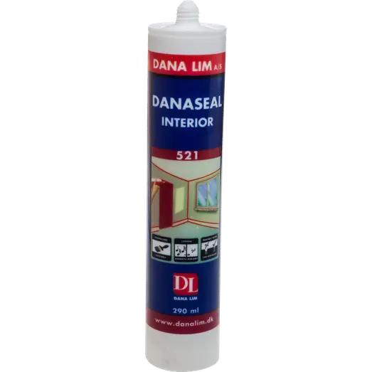 Danaseal interior 521 hvid 290 ml