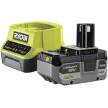 Ryobi RC18120-140X 18V batterisæt 1x4.0 Ah med lader