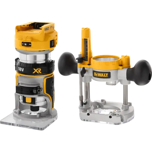 DeWALT DCW604N-XJ kant/overfræser 18V solo