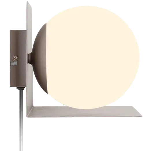 Nordlux Lilibeth væglampe E14 lysebrun