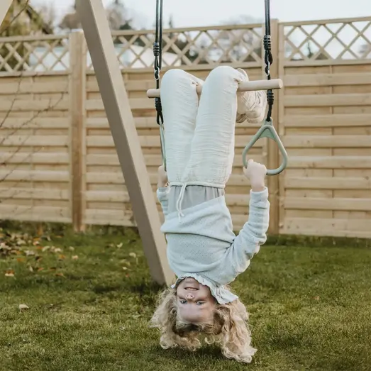 PLUS Lux trapezgynge m/ringe Nordic Green