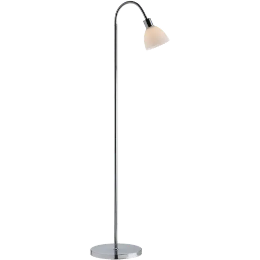 Nordlux Ray gulvlampe krom/opal