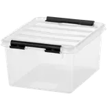 Smartstore Classic plastkasse med låg 21x17 cm