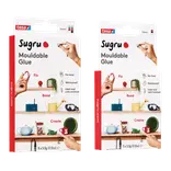 Tesa Sugru Formbar lim 3 pak sort/hvid/grå