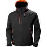HH Workwear Chelsea Evolution softshell m. hætte sort