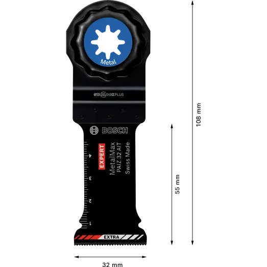 Bosch EXPERT PAIZ 32 AIT MetalMax dykskæreklinge 32x55 mm