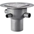 Purus multiflex afløbsrist Ø110 mm lodret