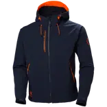 HH Workwear Evolution softshell m. hætte navy