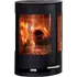 Aduro 9.4 væghængt brændeovn sort