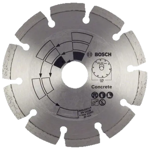 Bosch diamantskæreskive til beton top Ø125 mm