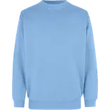 ID klassisk herre sweatshirt lys blå