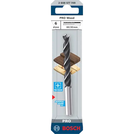 Bosch PRO Wood træbor, 6x60x93 mm