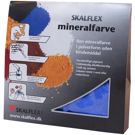 Skalflex mineralfarve oxydsort 1,5 kg