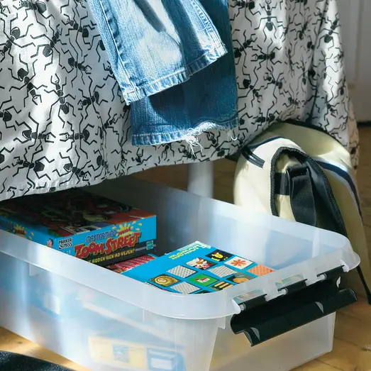 Smartstore Classic plastkasse med låg 72x40 cm.