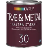Dyrup træ og metalmaling ekstra stærk 30 hvid