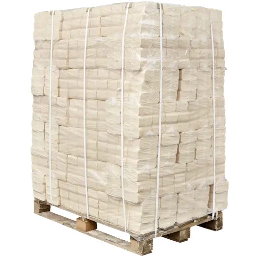 KVE briketter 10 kg - palle med 96 pakker 