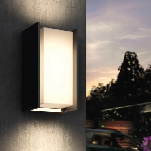 Philips Hue Turaco udendørs væglampe antracit