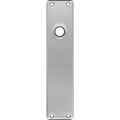 Jasa langskilt m/grebshul 233x53x5 mm børstet rustfrit stål