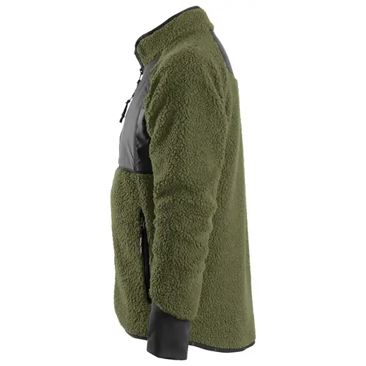 Snickers Workwear pile jakke khaki/ sort