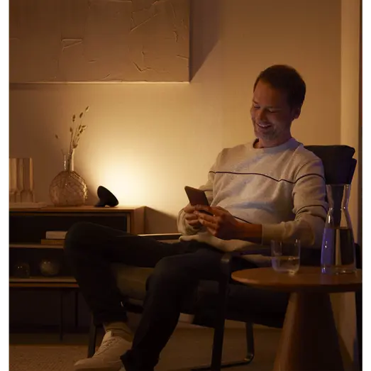 Philips Hue Bloom bordlampe LED sort