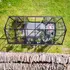 Halls ICON Planthouse 6 7,3 m² sort m/3 mm hærdet glas og fundament
