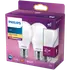 Philips Standard LED pære E27 40W 2 pack