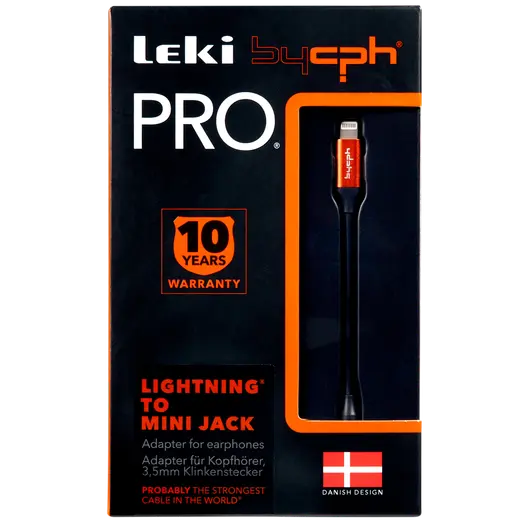 Bycph PRO Adapter - Lightning til Mini Jack