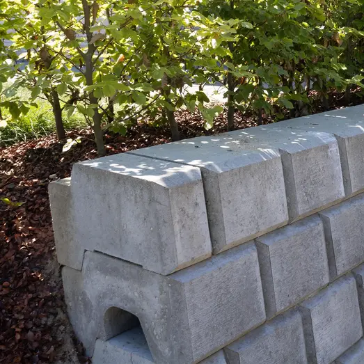IBF Danblokke, 12,5x34x17 cm, grå