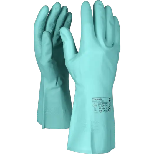 OX-ON Chemical Basic 6000 nitril handske grøn