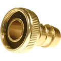Slangeforskruning 1/2" messing