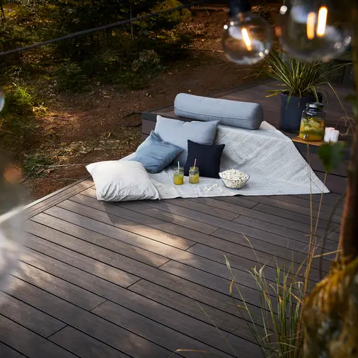 Wimex Livø terrassebræt prime matbrun
