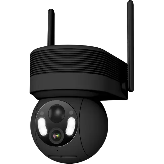 FESH smart udendørs roterbart kamera sort