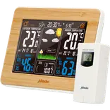 Alecto WS-150 vejrstation med trådløs sensor bambus