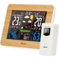 Alecto WS-150 vejrstation med trådløs sensor bambus