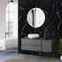 Fibrotech SPC vægpanel 4x1000x2600 mm black marble