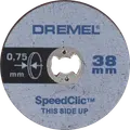 Dremel præcisionsskæreskiver tynde SC409 38 mm. 5 stk.