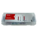 Fischer MiniFixtainer DuoPower plugs + skruer 95 stk