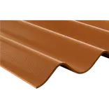 Bølgeplade B7 FK teglrød 1100 x 570 mm