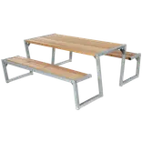 Plus Zigma Bord/Bænkesæt 176 cm ThermoWood®