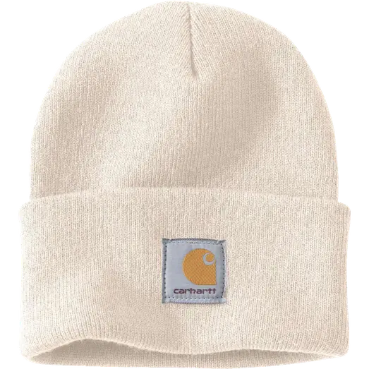 Carhartt hue acrylic watch hat - Winter White