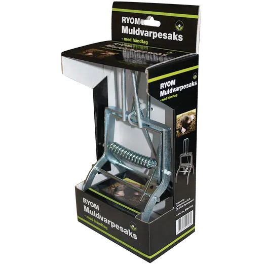 Muldvarpesaks svær med håndtag