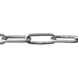 Roliba langleddet kæde varmforzinket 8 mm x 15 m