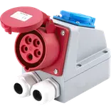 Wexim COMBO vægudtag CEE 400V/DK 230V