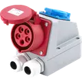 Wexim COMBO vægudtag CEE 400V/DK 230V