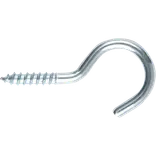 NKT HOK skruekrog 3,0 mm elforzinket