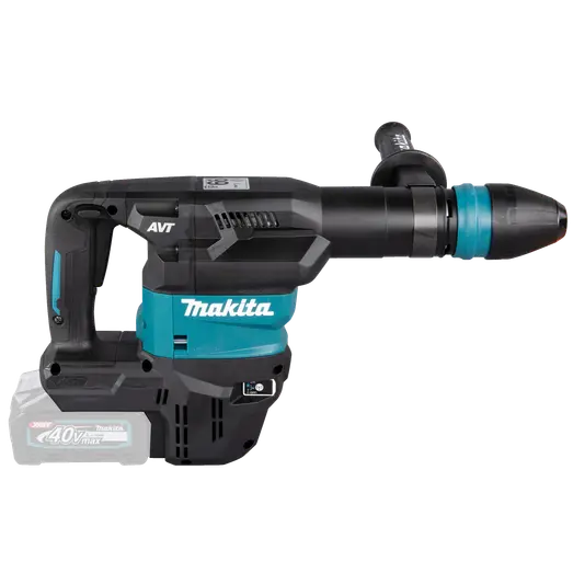 Makita HM001GZ02 mejselhammer XGT 40V inkl. 2 batterier og lader